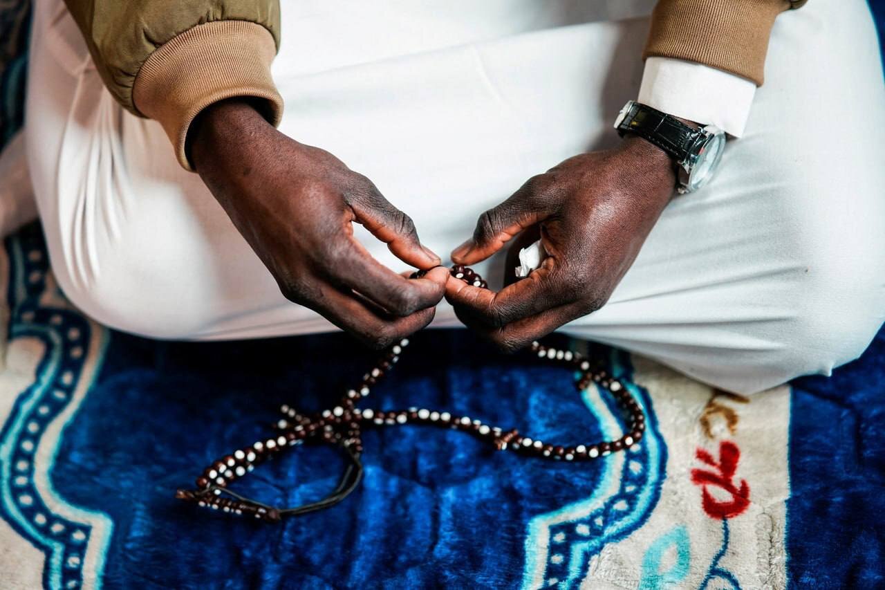 میدان تایمز نیویورک مصلی شد | تصاویر