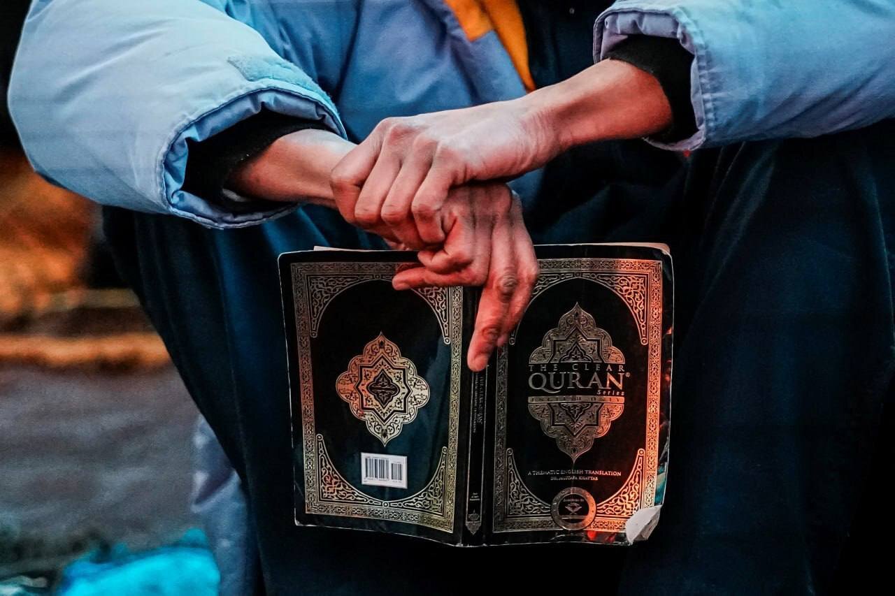 میدان تایمز نیویورک مصلی شد | تصاویر