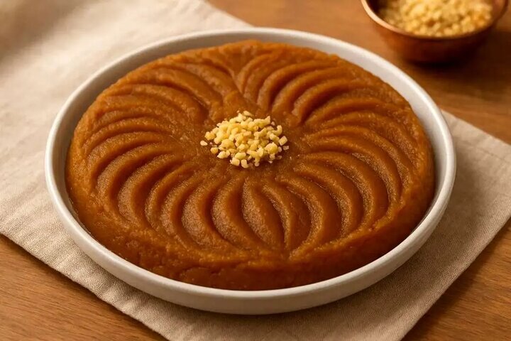 حلوای اوماج ؛ خوشمزه ای ویژه برای افطار 