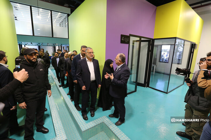 مراسم افتتاح پارک علم‌ و فناوری شهری شهرداری تهران