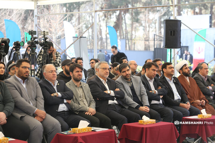 مراسم افتتاح پارک علم‌ و فناوری شهری شهرداری تهران
