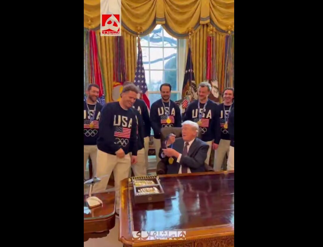 باز هم سرقت های سریالی ترامپ؛ این بار مدال دزدی! | ویدئو