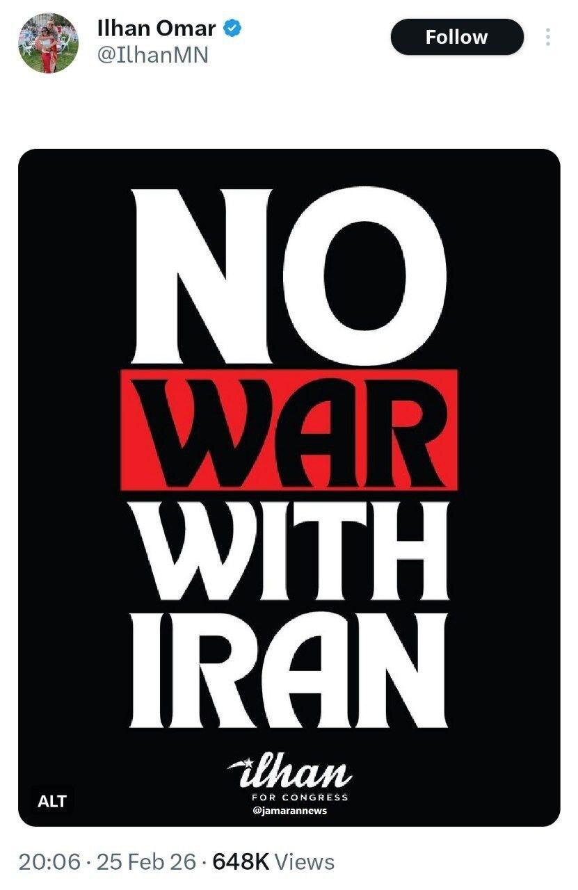 مخالفت نماینده کنگره آمریکا با حمله نظامی به ایران