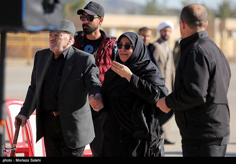مراسم تشییع پیکر 2 شهید خلبان هوانیروز در اصفهان