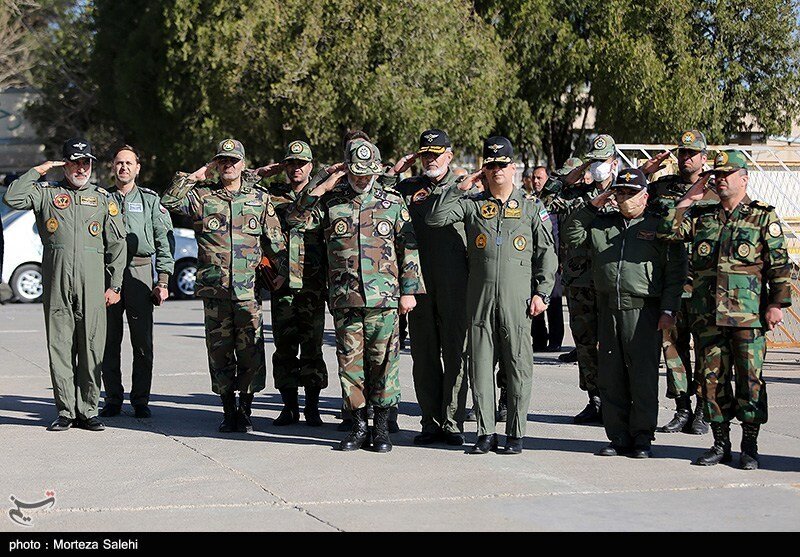 مراسم تشییع پیکر 2 شهید خلبان هوانیروز در اصفهان