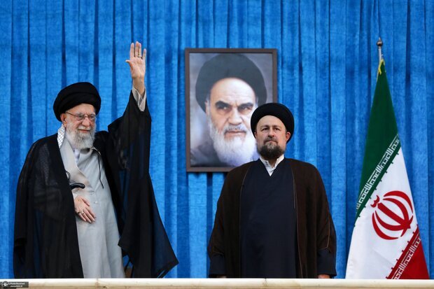 سیدحسن خمینی پیام داد؛ خامنهای عزیز بزرگ بود و بزرگ ماند