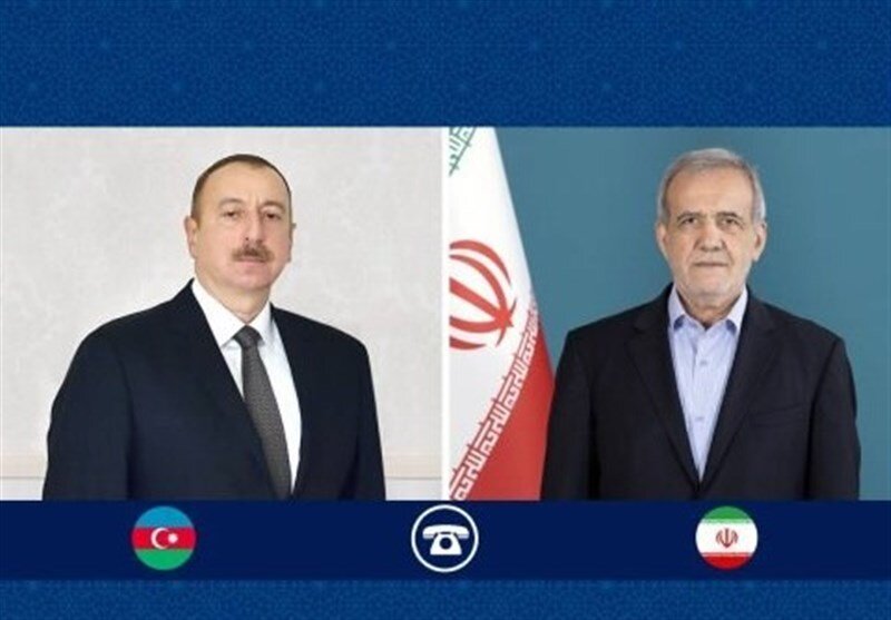 الهام علی‌اف - پزشکیان