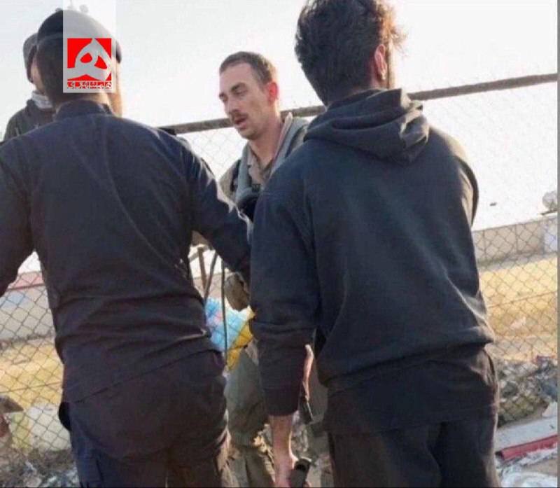 چهره وحشتزده خلبان ایجکت کرده آمریکایی پس از سقوط جنگنده توسط ایران | عکس