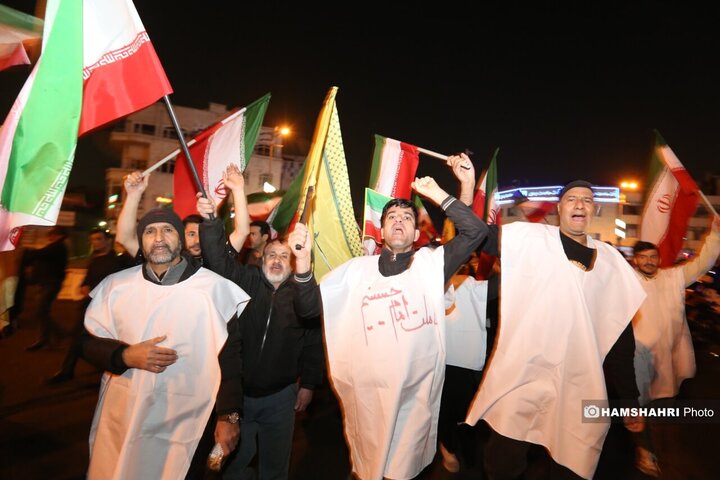 عزاداری مردم تهران برای شهادت رهبر معظم انقلاب