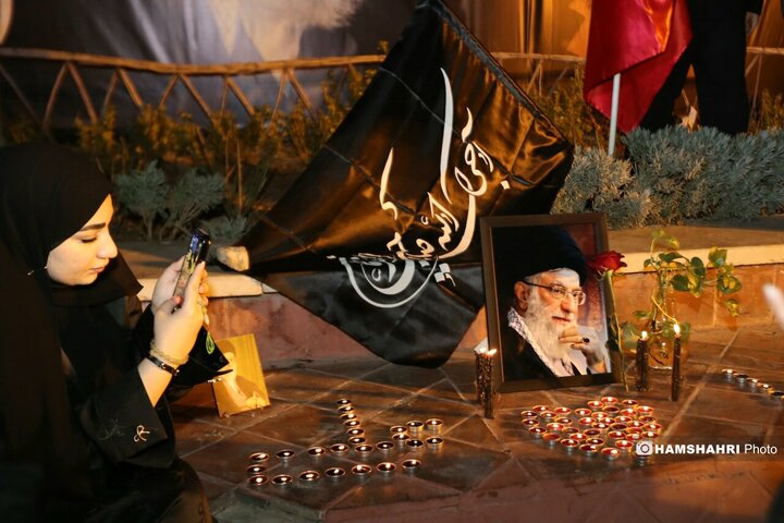 عزاداری مردم تهران برای شهادت رهبر معظم انقلاب