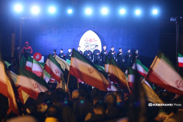 عزاداری مردم تهران برای شهادت رهبر معظم انقلاب