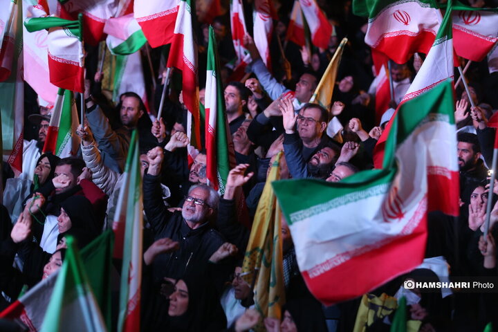 عزاداری مردم تهران برای شهادت رهبر معظم انقلاب