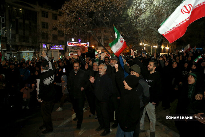 تجمع مردم تهران در عزای شهادت رهبر معظم انقلاب