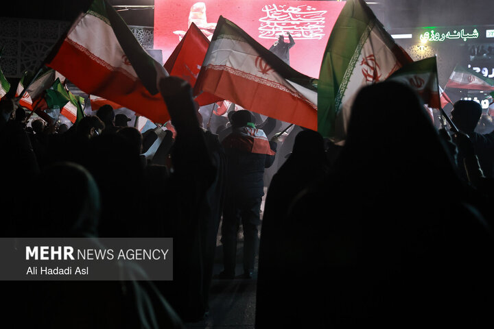 عزاداری و تجمع مردمی در سوگ رهبر شهید