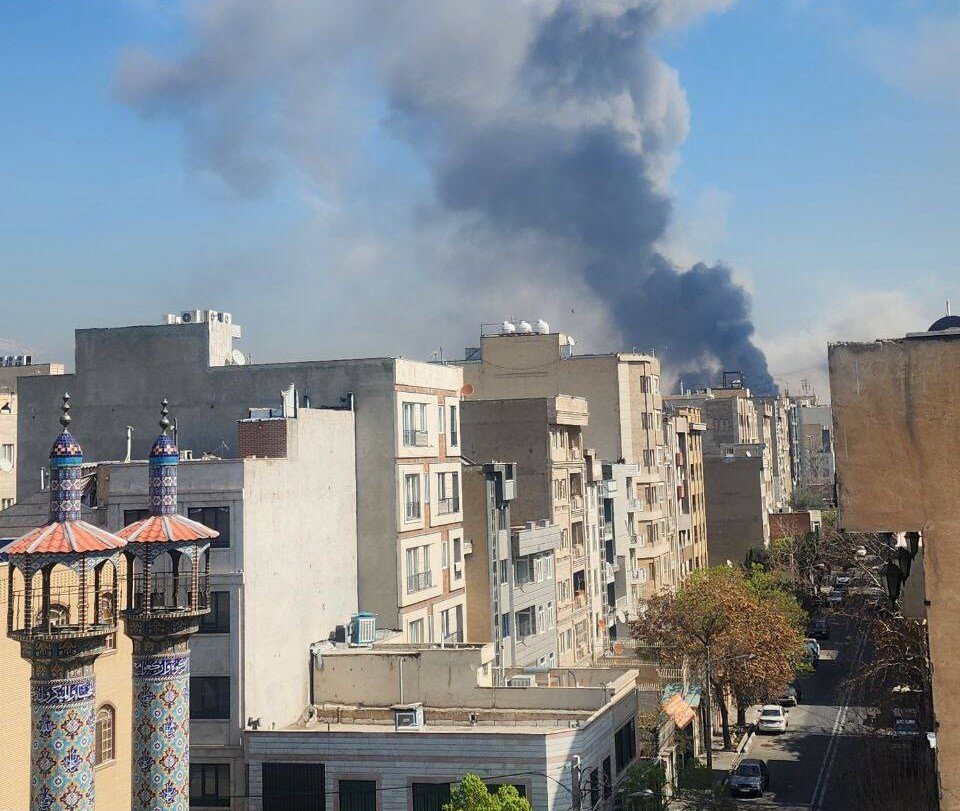 انفجار شرق تهران