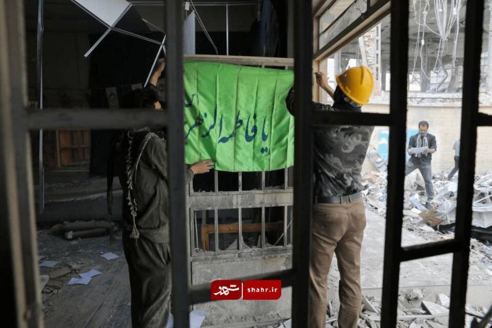دانشجویان هم پای کار آمدند | آواربرداری منازل آسیب‌دیدۀ تهران همراه با امدادگران 