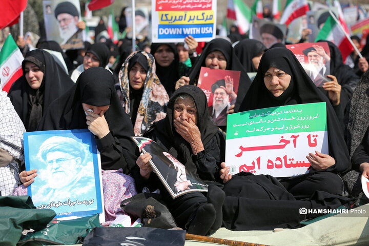 مراسم نماز جمعه تهران به امامت حجت الاسلام حاج علی اکبری