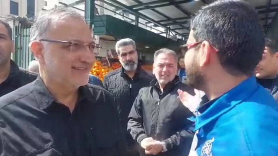 زاکانی در تره بار