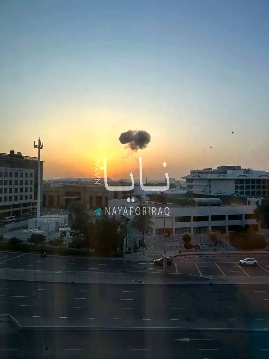 انفجار در پایگاه آمریکایی‌ها در دبی | تصاویر