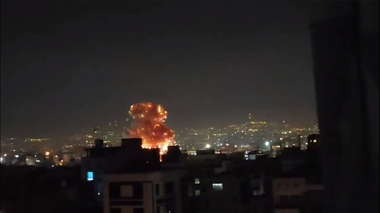 تصاویری از حملات بامداد شنبه به تهران