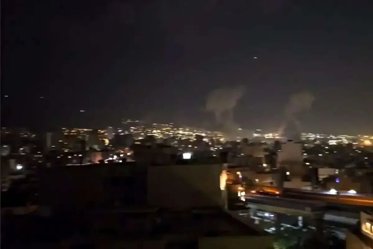 تصاویری از حملات بامداد شنبه به تهران