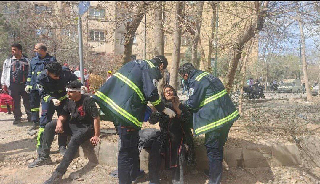 پایگاه دیگری از اورژانس تهران هدف صهیونیست‌ها قرار گرفت | تصاویر