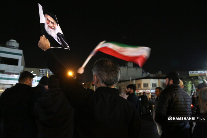 اعلام رهبری آیت الله مجتبی خامنه ای در میدان خراسان