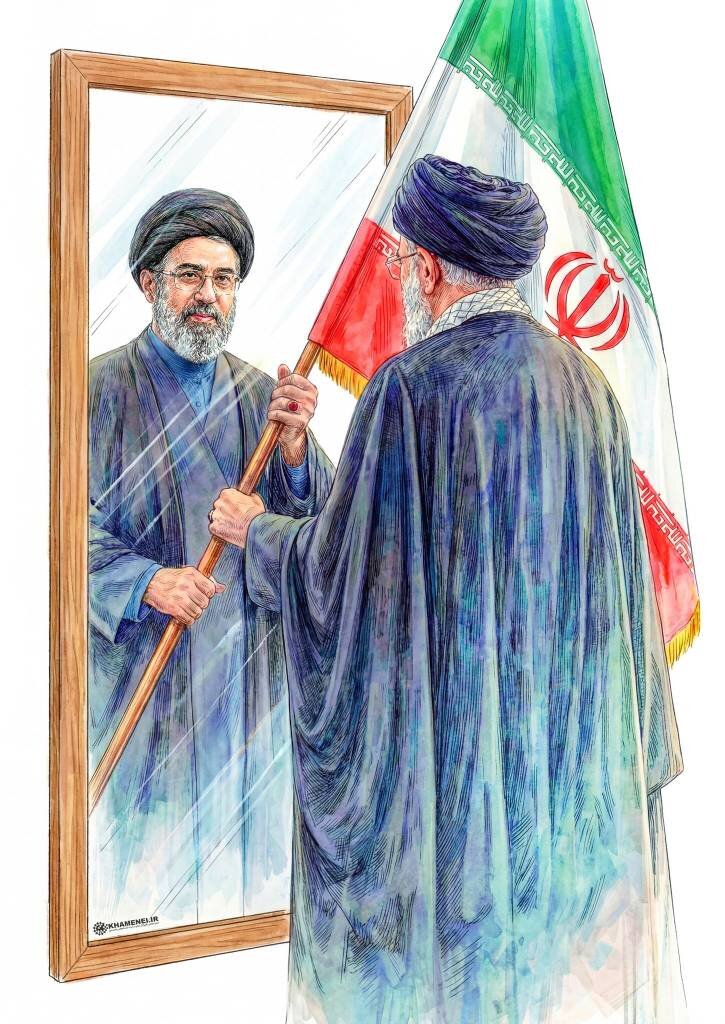 تصویر صفحه منتسب به رهبر انقلاب در فضای مجازی در پی انتخاب رهبر جدید | عکس