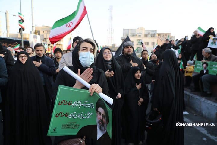 مراسم بیعت با آیت الله سید مجتبی خامنه ای