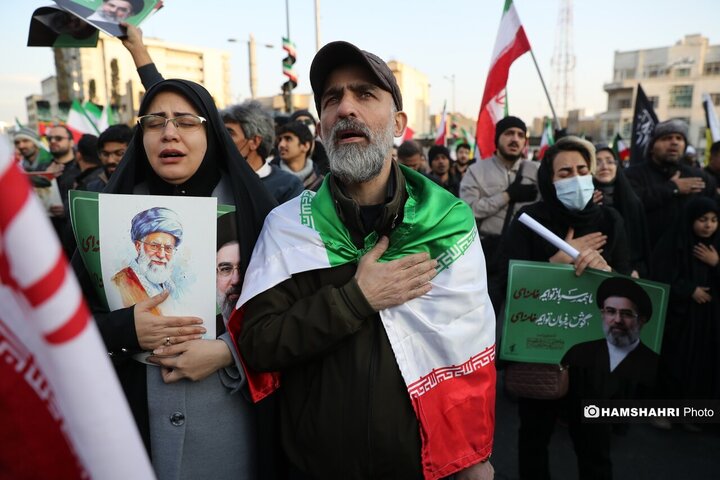 مراسم بیعت با آیت الله سید مجتبی خامنه ای