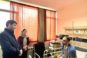 عیادت وزیر ارتباطات از مجروحان حمله اخیر آمریکا و رژیم صهیونیستی