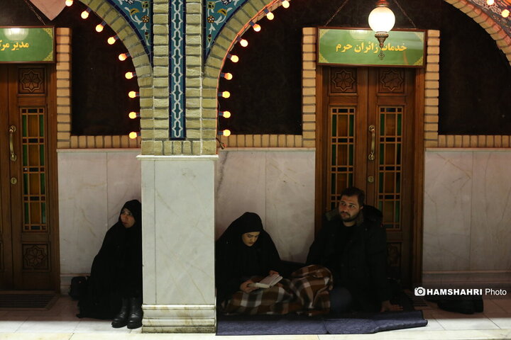 احیای شب بیست و یکم رمضان در امامزاده صالح