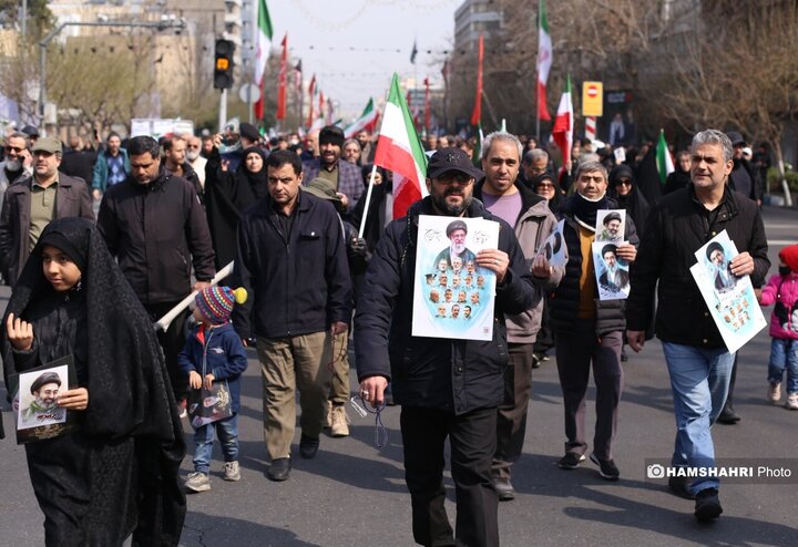 تشییع پیکر مطهر فرمانده هان شهید