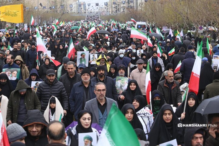 راهپیمایی روز قدس در تهران