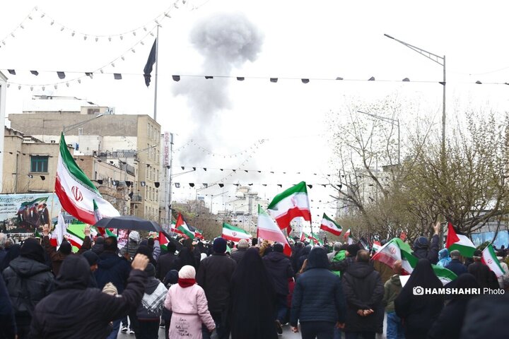 راهپیمایی روز قدس در تهران