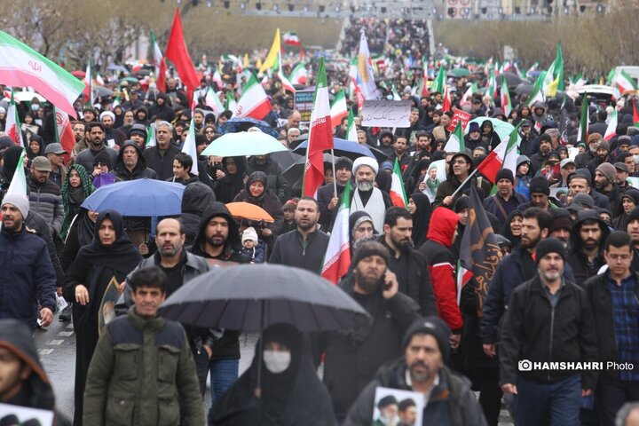 راهپیمایی روز قدس در تهران