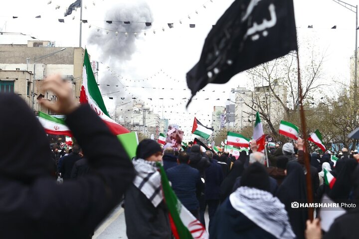 راهپیمایی روز قدس در تهران