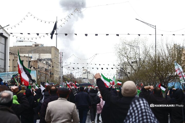 راهپیمایی روز قدس در تهران