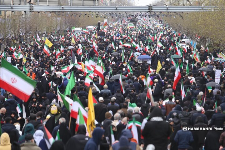 راهپیمایی روز قدس در تهران