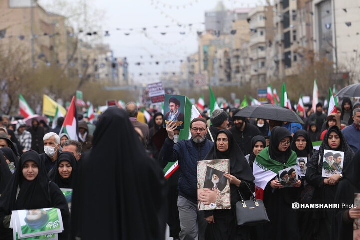 راهپیمایی روز قدس در تهران
