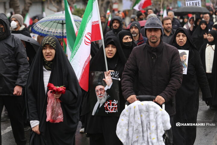 راهپیمایی روز قدس در تهران