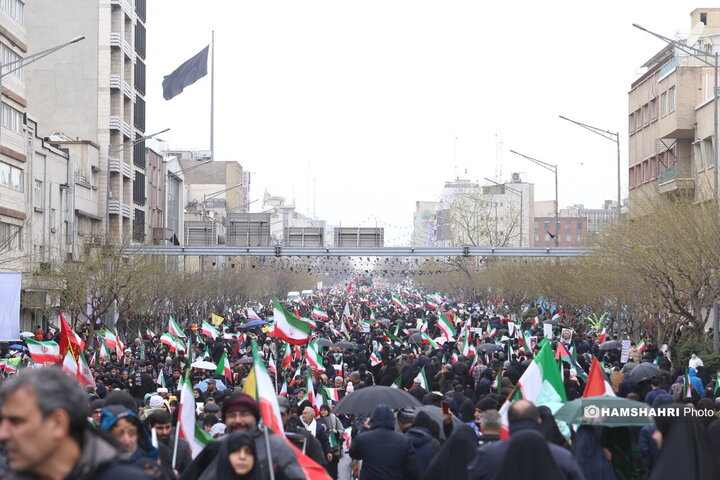 راهپیمایی روز قدس در تهران