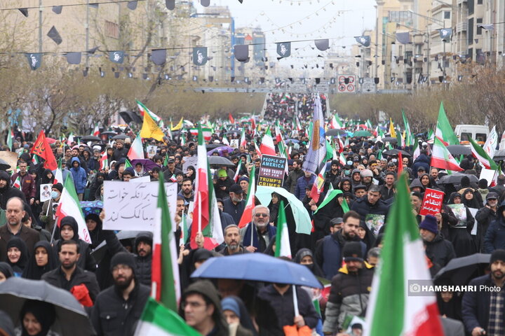 راهپیمایی روز قدس در تهران