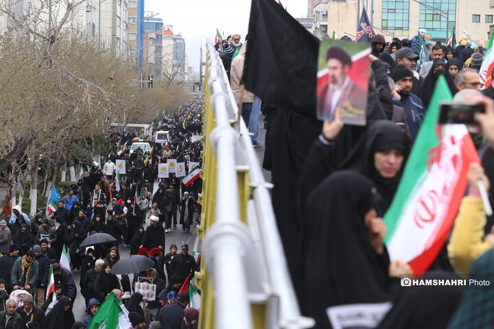 راهپیمایی روز قدس در تهران