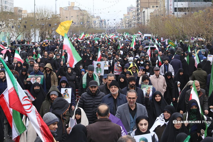 راهپیمایی روز قدس در تهران