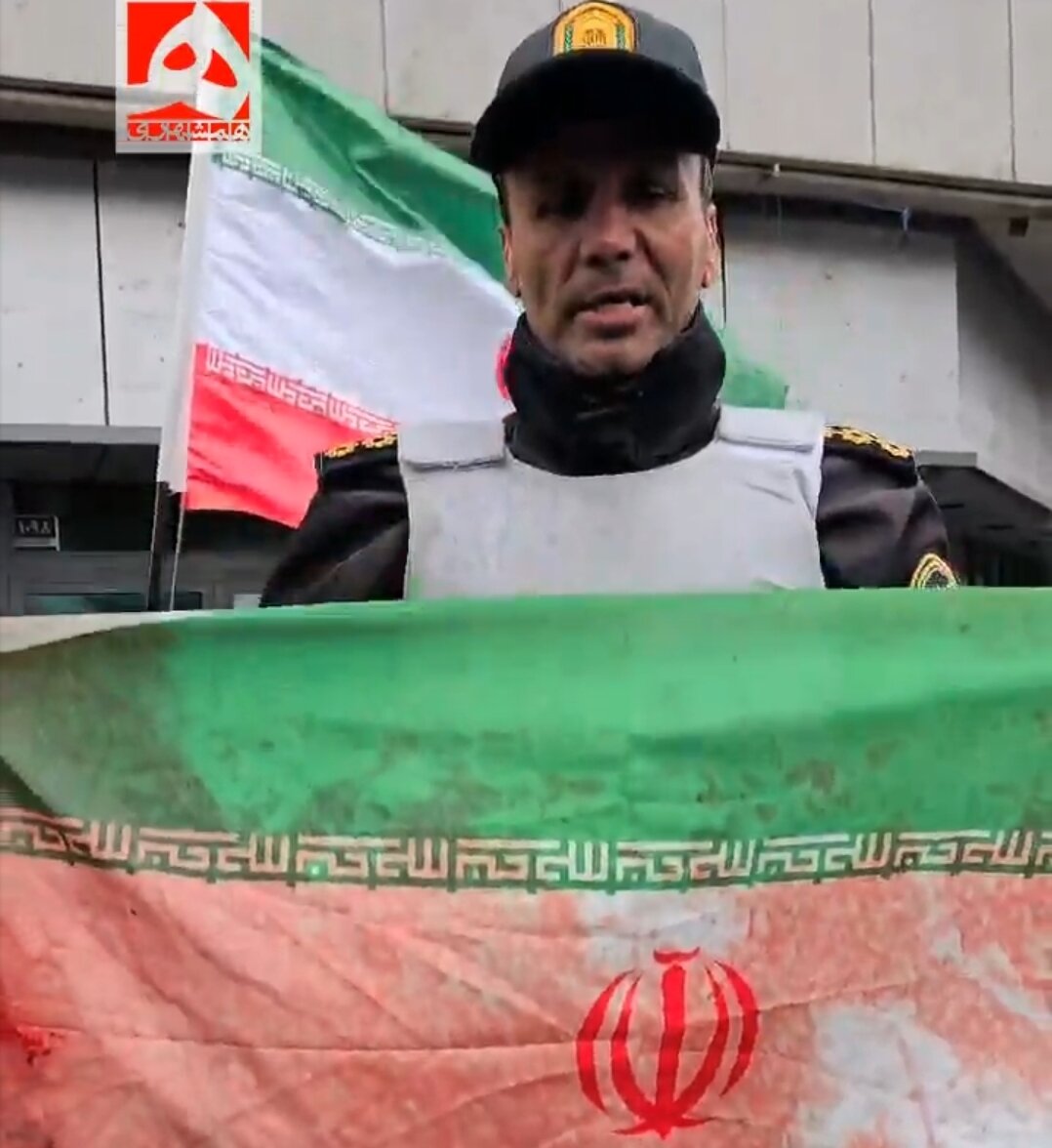 پرچم خونین شهید روز قدس تهران | ویدئو