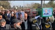 تصاویری از تشییع وزیر دفاع شهید | ویدئو