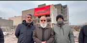 چمران: حضور نیروهای خدماتی و امدادی در لحظات اول، قوت قلب مردم است+فیلم