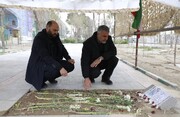 دیدار با خانواده پاکبان شهید تهران
