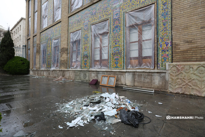 زخم جنگ برتنها اثر جهانی تهران